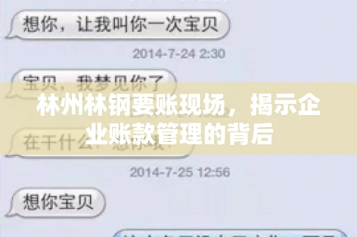 林州林钢要账现场,揭示企业账款管理的背后 林州林钢要账现场,揭示企业账款管理的背后