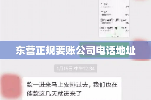 东营正规要账公司电话地址 东营正规要账公司电话地址
