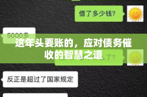 这年头要账的，应对债务催收的智慧之道