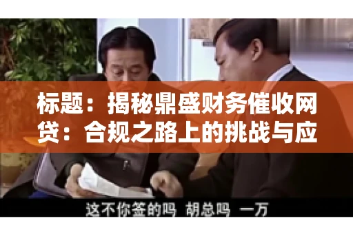 标题：揭秘鼎盛财务催收网贷：合规之路上的挑战与应对