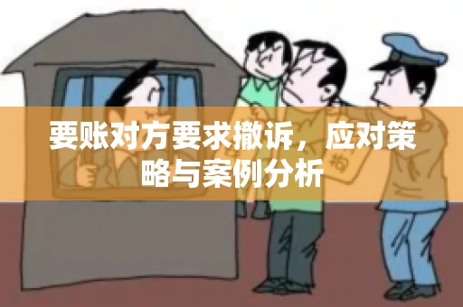 要账对方要求撤诉，应对策略与案例分析